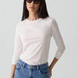 Theory Tiny White T-Shirt